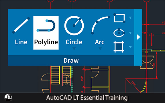 دانلود فیلم آموزشی AutoCAD LT Essential Training