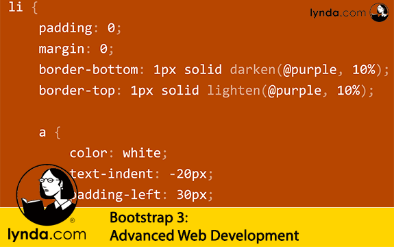 دانلود فیلم آموزشی Bootstrap 3: Advanced Web Development از Lynda