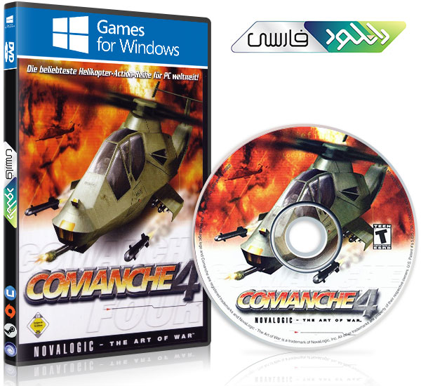 دانلود بازی کامپیوتر Comanche 4