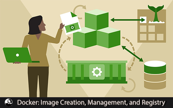 دانلود فیلم آموزشی Docker: Image Creation, Management, and Registry