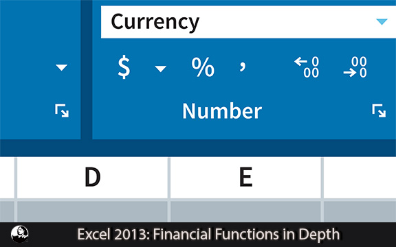 دانلود فیلم آموزشی Excel 2013: Financial Functions in Depth