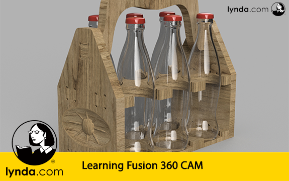 دانلود فیلم آموزشی Learning Fusion 360 CAM از Lynda