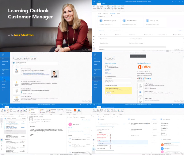Learning Outlook Customer Manager center