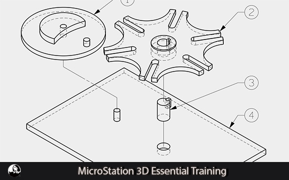 دانلود فیلم آموزشی MicroStation 3D Essential Training