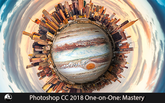 دانلود فیلم آموزشی Photoshop CC 2018 One-on-One: Mastery
