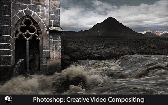 دانلود فیلم آموزشی Photoshop: Creative Video Compositing