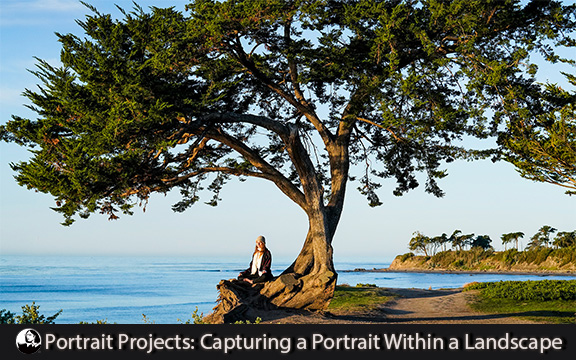 دانلود فیلم آموزشی Portrait Projects: Capturing a Portrait Within a Landscape