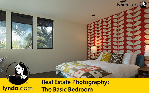دانلود فیلم آموزشی Real Estate Photography: The Basic Bedroom