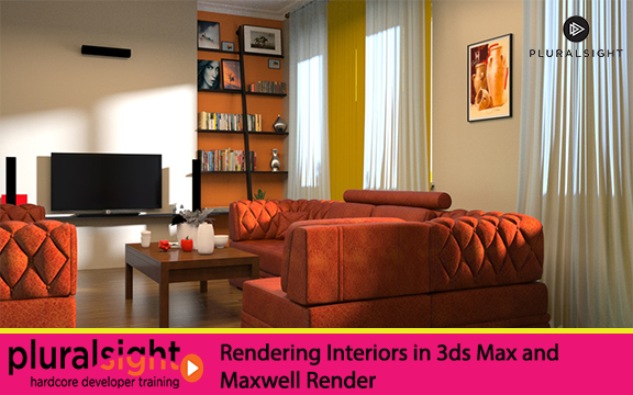 دانلود فیلم آموزشی Rendering Interiors in 3ds Max and Maxwell Render