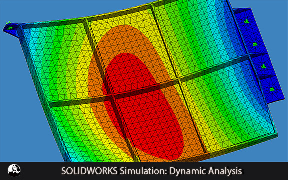 دانلود فیلم آموزشی SOLIDWORKS Simulation: Dynamic Analysis