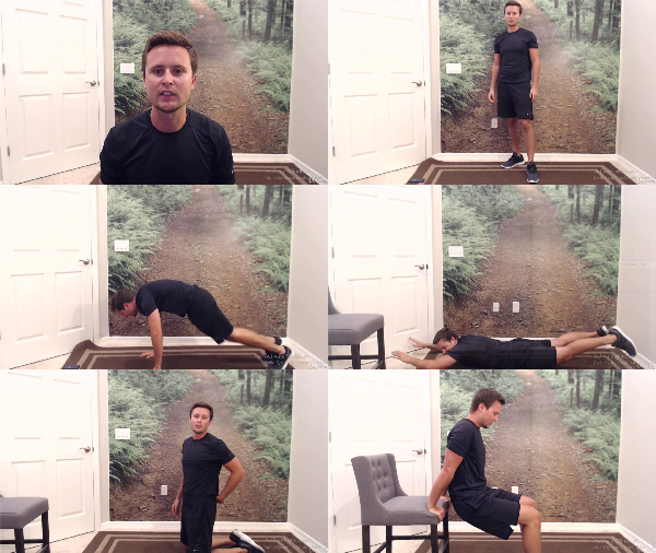 Ten Minute At-Home Bodyweight Workout Routines center