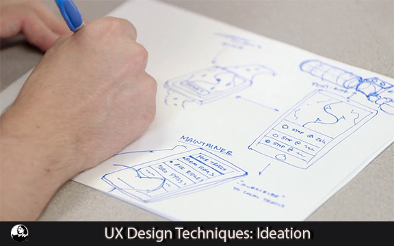 دانلود فیلم آموزشی UX Design Techniques: Ideation