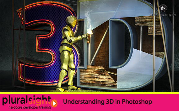 دانلود فیلم آموزشی Understanding 3D in Photoshop از Pluralsight