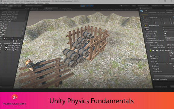 دانلود فیلم آموزشی Unity Physics Fundamentals
