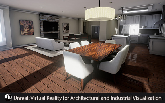 دانلود فیلم آموزشی Unreal: Virtual Reality for Architectural and Industrial Visualization