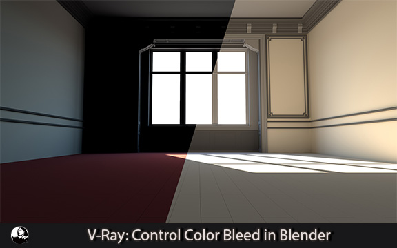 دانلود فیلم آموزشی V-Ray: Control Color Bleed in Blender