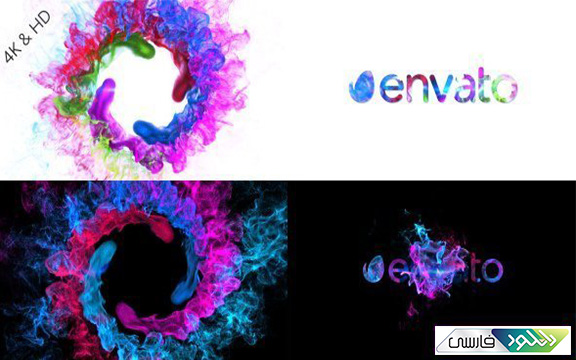 دانلود پروژه افتر افکت Videohive Colors of Particles Swirls Ident