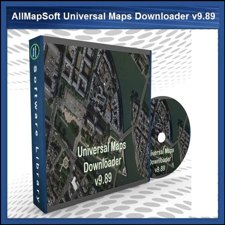 دانلود نرم افزار AllMapSoft Universal Maps Downloader v9.986