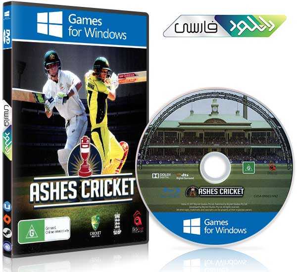 دانلود بازی کامپیوتر Ashes Cricket تمام نسخه ها