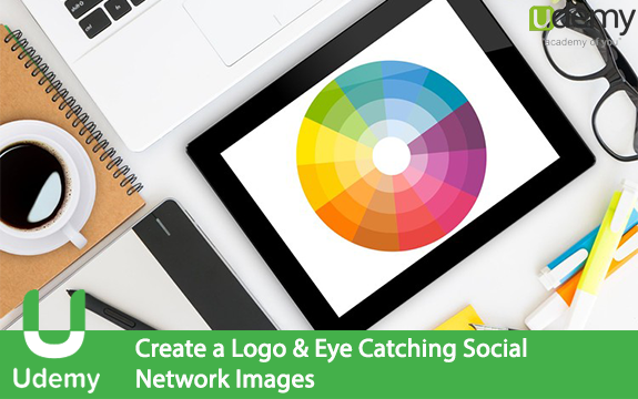 دانلود فیلم آموزشی Create a Logo & Eye Catching Social Network Images