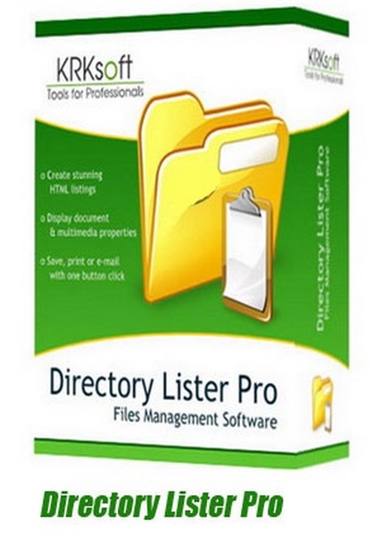دانلود نرم افزار Directory Lister Pro v2.36 – Win