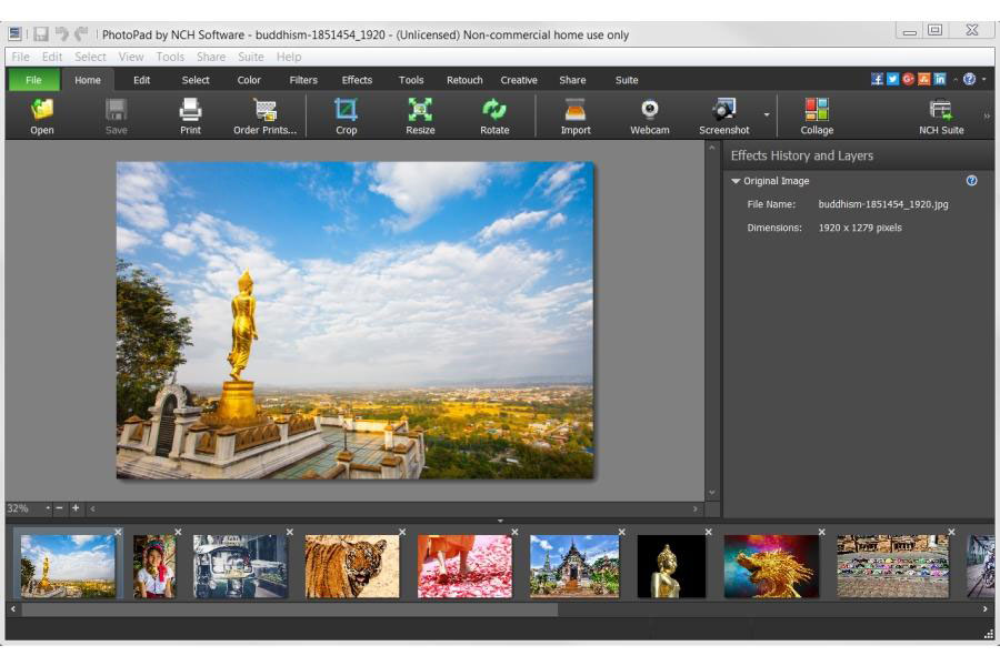 NCH PhotoPad Image Editor 11.59 download the new version for android