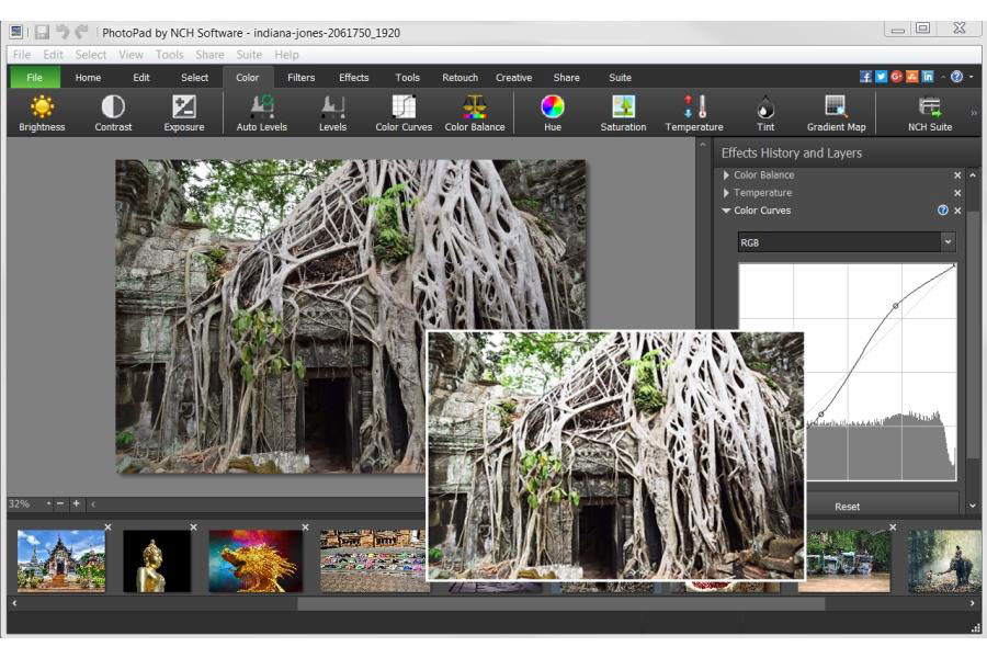 NCH PhotoPad Image Editor 11.59 free instal