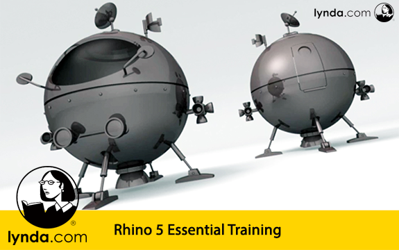 دانلود فیلم آموزشی Rhino 6 Essential Training از Lynda