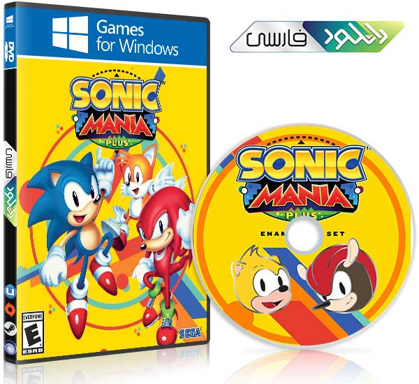 دانلود بازی کامپیوتر Sonic Mania Plus تمام نسخه ها