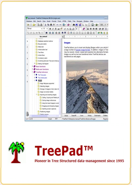 دانلود نرم افزار TreePad Business Edition v8.2.2 – Win