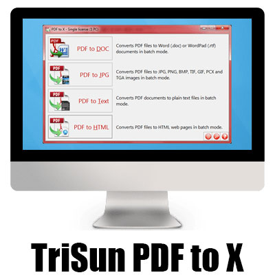 دانلود نرم افزار TriSun PDF to X v11.0 Build 058 – Win