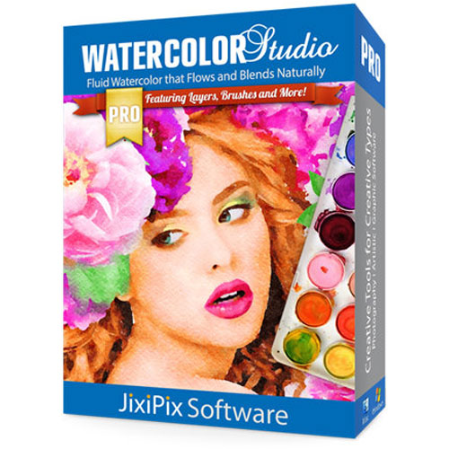 دانلود نرم افزار Jixipix Watercolor Studio v1.4.1 – win