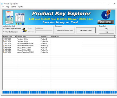 دانلود نرم افزار Nsasoft Product Key Explorer v4.2.7.0