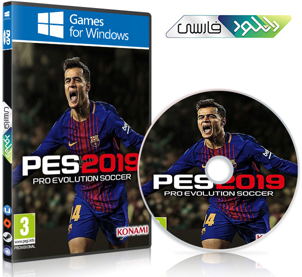 دانلود بازی Pro Evolution Soccer 2019 نسخه کرک شده FitGirl و CPY