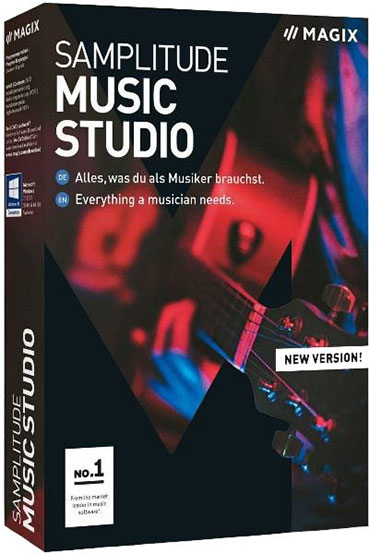 دانلود نرم افزار ساخت ، ویرایش و میکس موزیک MAGIX Samplitude Music Studio 2019 v24.0.0.36