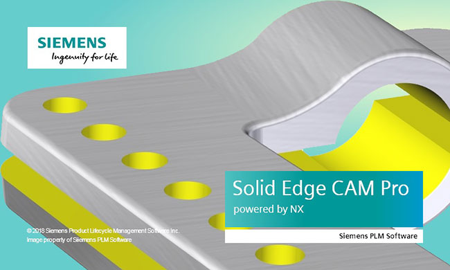 دانلود نرم افزار Siemens Solid Edge CAM Pro 2019 v12.0.2