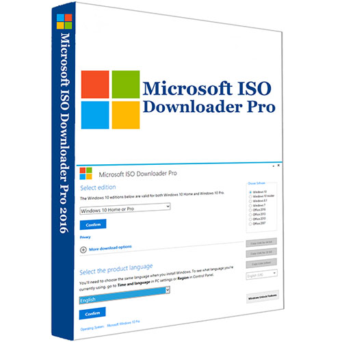 دانلود نرم افزار Microsoft ISO Downloader Pro 2019 v2.0 – win