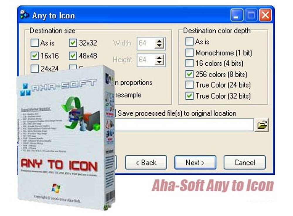 Aha-Soft Any to Icon center