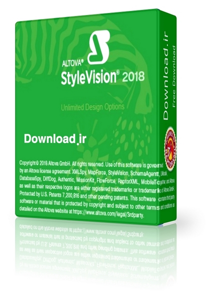 دانلود نرم افزار Altova StyleVision Enterprise 2018 v20.2.1 R2 SP1 – Win