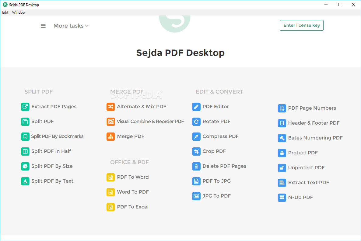 Sejda PDF Desktop Pro 7.6.0 download the new version