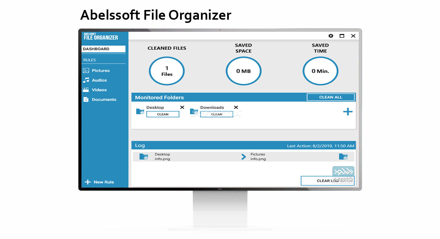 دانلود نرم افزار Abelssoft File Organizer v2023 5.0.42938 مرتب سازی و سازماندهی فایل ها