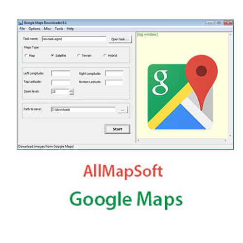 دانلود نرم افزار AllmapSoft Google Maps Terrain Downloader v7.12 – win