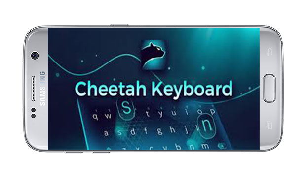 دانلود نرم افزار اندروید Cheetah Keyboard-Gif,Emoji Keyboard 3D Themes v4.25.1
