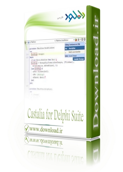 دانلود نرم افزار Castalia for Delphi Suite 14.12 Retail – Win