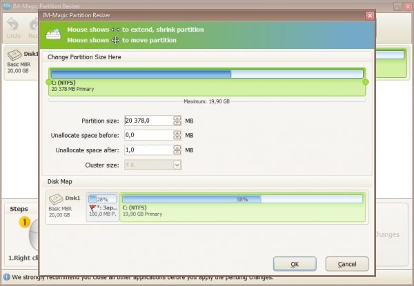 IM-Magic Partition Resizer Pro 6.9.4 / WinPE download the last version for android