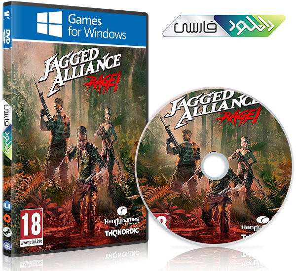 دانلود بازی کامپیوتر Jagged Alliance Rage نسخه CODEX و FitGirl + آخرین آپدیت