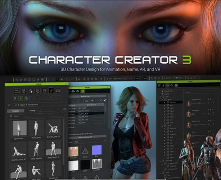 دانلود نرم افزار Reallusion Character Creator v4.00.0511.1 (x64) ویندوز
