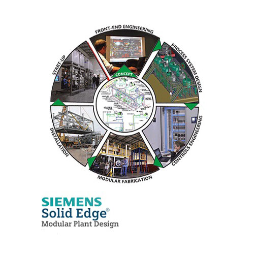دانلود نرم افزار Siemens Solid Edge Modular Plant Design 2019 – win