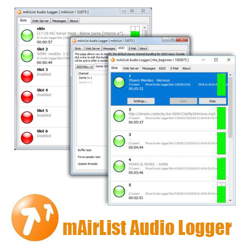 دانلود نرم افزار mAirList Audio Logger Professional Edition v1.3.6 Build 181 – win