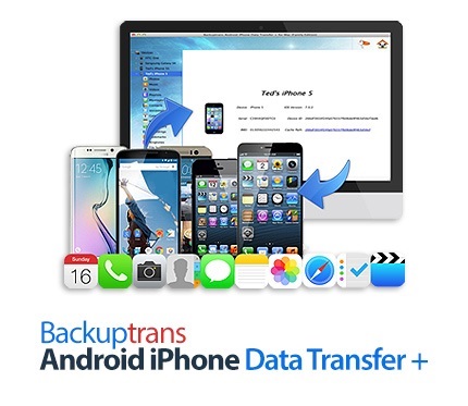 App Backuptrans Android iPhone SMS Transfer centee www.download.ir